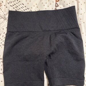 BuffBunny Dark Gray Bike Shorts
